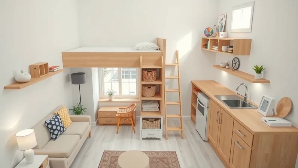 Hur du gör mycket ut av 3 små rum