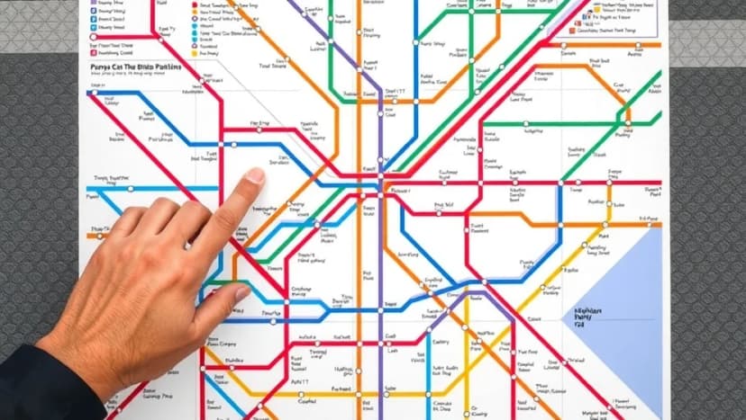 Stockholms tunnelbana karta förklarad enkelt